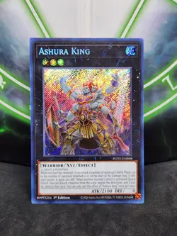 Yugioh Ashura King POTE-EN048 Secret Rare 1st Edition NM - Image 1