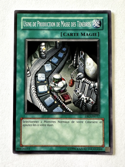 Carte Yu-Gi-Oh - JCC - Usine de Production de Masse des Tenebres - DR3-FR037 - Image 1