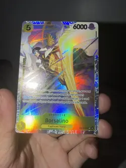 One Piece CCG Borsalino Special Foil Alt Art EB04-058 EN - Image 1