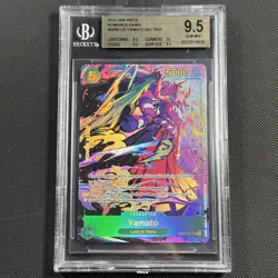 One Piece BGS 9.5 Yamato Secret Alternate Art (Alt Art) ENG OP01-121 MINT 2022 - Image 1