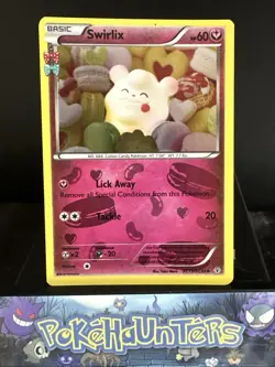 Pokemon Card Swirlix RC19/RC32 Generations Radiant Collection Reverse Holo L/P - Image 1