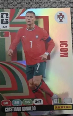 Cristiano Ronaldo Panini World Cup 2026 Adrenalyn XL Trading Card Portugal CR7 7 - Image 1
