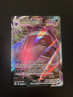 Pokemon TCG Gengar Vmax Fusion Strike 157/264 Holo Ultra Rare - Image 2