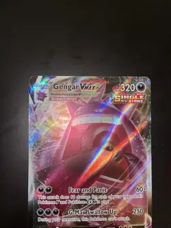 Pokemon TCG Gengar Vmax Fusion Strike 157/264 Holo Ultra Rare - Image 5