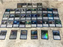 MTG Large Merfolk +Sea Creature Magic The Gathering Cards + BONUSES Added! - Image 1
