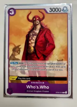 One Piece Card Game ST04-010 Who's. Who Tournament Pack Vol.3 - Image 1