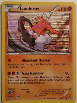 Landorus | 85/113 | Holo | BW Legendary Treasures | Pokemon Card | 2013 | NM - Image 1