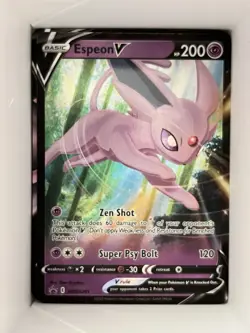 Espeon v Promo Card Sword & Shield SWSH201 - Image 1