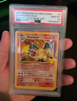 PSA 10 Charizard 4/102 Celebrations Classic Collection Pokemon Card GEM MINT - Image 3