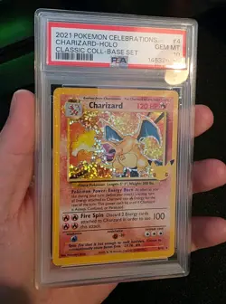 PSA 10 Charizard 4/102 Celebrations Classic Collection Pokemon Card GEM MINT - Image 5