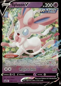 Sylveon V Promo SWSH: Sword & Shield Promo Cards SWSH202 NM - Image 1