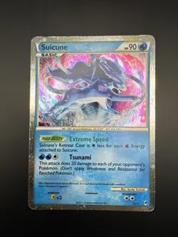 Pokemon TCG Suicune Call of Legends SL11 Holo Shiny Holo Rare - Image 4