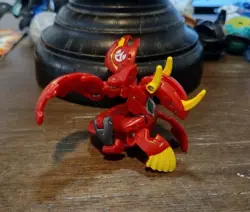 Bakugan Pyrus Commandix Dragonoid 950G Red Mechtanium Rare READ DESCRIPTION!! - Image 1