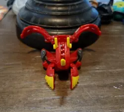Bakugan Pyrus Commandix Dragonoid 950G Red Mechtanium Rare READ DESCRIPTION!! - Image 2