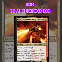EDH - Ozai Firebending, MTG Commander Deck, ATLA, Bracket 2 - Image 1