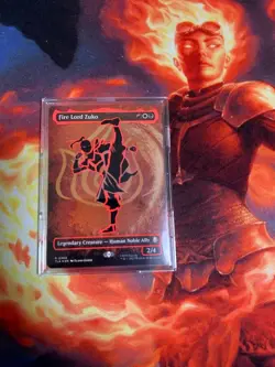 Fire Lord Zuko Neon Ink Foil No.MM1591 - Image 1