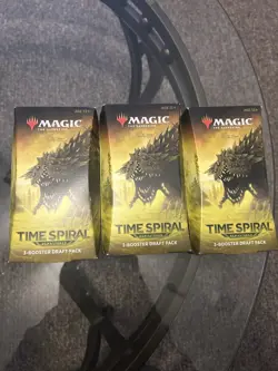 3x Time Spiral Remastered 3 Booster Draft Pack Magic The Gathering - Sealed MTG - Image 1