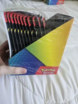 Mega Evolution Phantasmal Flames Sealed Case of 12 Checklane Blister Packs - Image 3