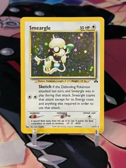 Pokemon TCG Smeargle Neo Discovery 11/75 Holo Unlimited Holo Rare - SWIRL - Image 1