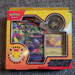 Pikachu 051/162 Pokemon Day 2026 Promo Stamped - SWIRL 🔥 - Image 1