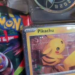 Pikachu 051/162 Pokemon Day 2026 Promo Stamped - SWIRL 🔥 - Image 2