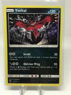 Pokemon: Yveltal - 54/73 - RARE HOLO - Pokemon TCG Shining Legends - Image 1