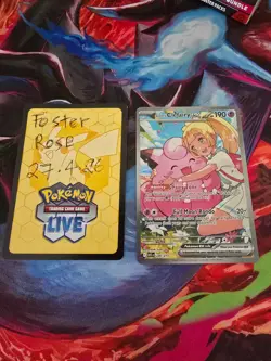 Pokemon Lillie's Clefairy EX SIR 280/217 Ascended Heroes - NM - Image 1