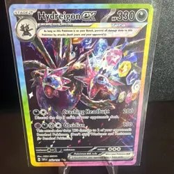 Pokemon - 240/191 Hydreigon ex SV08 Surging Sparks Special Illustration Rare TCG - Image 4
