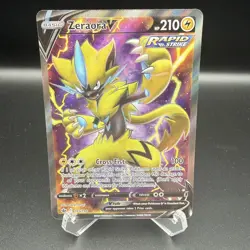 Pokemon - Zeraora V (Full Art) 165/198 SWSH06: Chilling Reign Holo - Image 1