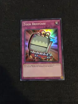 Toon Briefcase DRL2-EN029 - Super Rare - 1st Edition Yugioh - Image 1