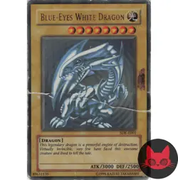 Yugioh Blue-Eyes White Dragon SDK-E001 Ultra Rare HP - Image 1