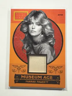 2014 Panini Golden Age Museum Age Relic Farrah Fawcett Relic Guaranteed Worn #8 - Image 1
