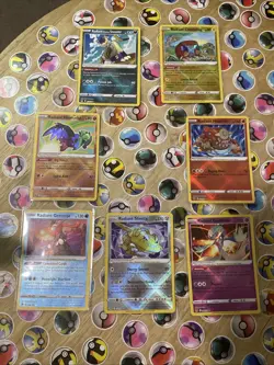 Pokemon TCG Radiant Bundle! 020/159 Holo Radiant & Mint CCG 105/159 7 Card Lot! - Image 1