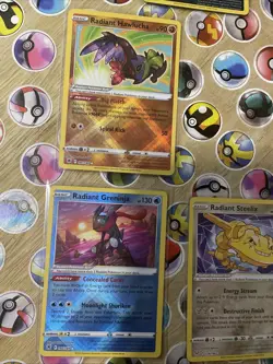 Pokemon TCG Radiant Bundle! 020/159 Holo Radiant & Mint CCG 105/159 7 Card Lot! - Image 3