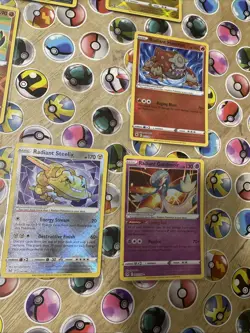 Pokemon TCG Radiant Bundle! 020/159 Holo Radiant & Mint CCG 105/159 7 Card Lot! - Image 5