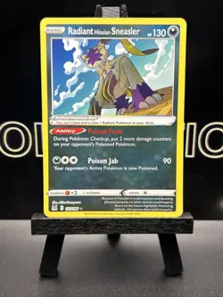 Pokemon Card Radiant Hisuian Sneasler 123/196 Sword & Shield Lost Origin NM - Image 2