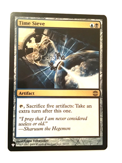 Time Sieve The List Reprints NM Normal - Image 1