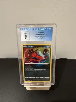Yveltal CGC Graded 9 (2021) Shining Fates 046/072 Amazing Rare Pokemon Card - Image 1