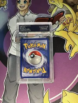 1999 POKEMON FOSSIL 1ST EDITION #19 DRAGONITE PSA 6 - Image 2