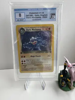 Dark Machamp 1st Edition Holo - Pokemon EGS 8 - Near Mint like PSA /BGS - Rocket - Image 2