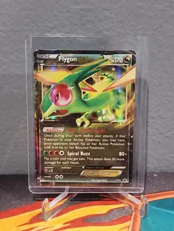 Flygon EX XY61 Black Star Promo Pokemon Card MP See Description - Image 5