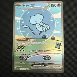 Pokemon TCG - Mew Ex 232/091 Illustration Rare - Paldean Fates - NM - Image 1