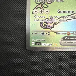 Pokemon TCG - Mew Ex 232/091 Illustration Rare - Paldean Fates - NM - Image 5