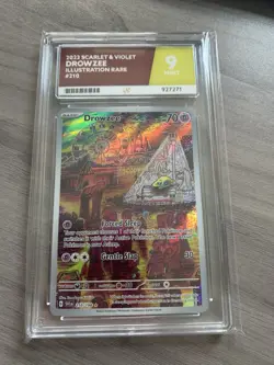 Drowzee Illustration Rare #210/198 Scarlet & Violet Pokemon Card ACE 9 Mint - Image 1