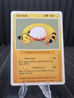 Electrode (Electerb) 44/77 - PokePu V2 Fan Art - Pokemon NM - Image 1