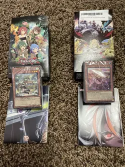 2 Yugioh Starter Decks Open Box. The Chronicle Spirit Charmer/ The Fallen. - Image 1
