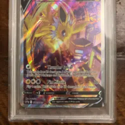 Jolteon V SWSH183 SWSH: Sword & Shield Promo Cards Holo - Graded 8 - Image 4