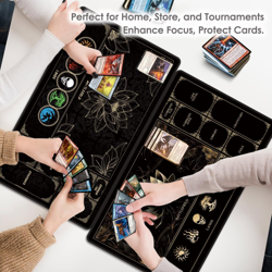 MTG Playmat with Play Zones – Magic Play Mat Card Game Mat for Magic the Gatheri - Image 5