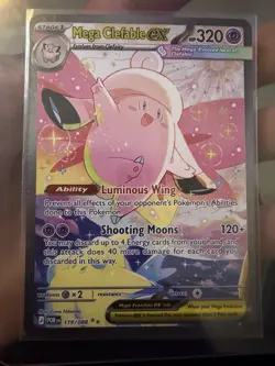 Mega Clefable SIR 119/088 Pokemon Card Perfect Order Near Mint - Image 1