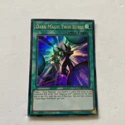 Yu-Gi-Oh DUPO-EN018 Dark Magic Twin Burst Ultra Rare 1st Edition Card - Image 1